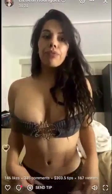 Lizbeth Rodriguez!!! Masturbation in live so hot – New video OLF leakd