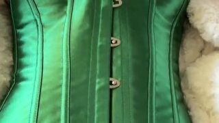 Christina Khalil Nude Green Corset Video Leaked